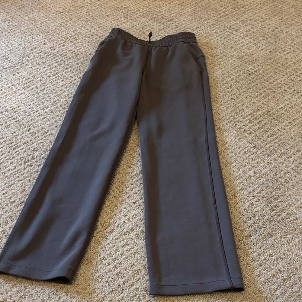 Gray Wide-Leg Pants